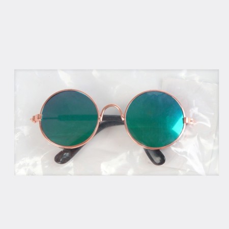 Glasses for toys, dark green color-4