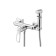 Rossinka RS46-52 bidetor, with hygienic shower, wall, brass, chrome