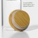 Glass jar for spices with bamboo lid Bellatenero "Eco", 100 ml, 5 × 8 cm