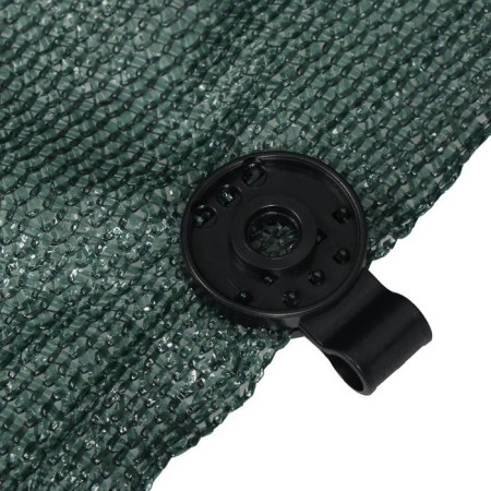 Garden Clips "Hallines" for attaching a shading mesh, plastic, black