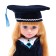 Interactive "Sofia" doll, 300 questions and answers to them