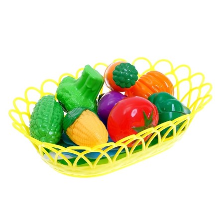 A set of products for cutting "Vegetables", in a basket, mix-2