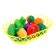 A set of products for cutting "Vegetables", in a basket, mix