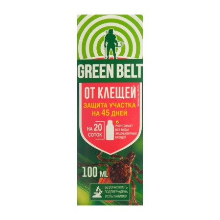 Green Belt ticks, to protect the site, bottle, 100 ml-1