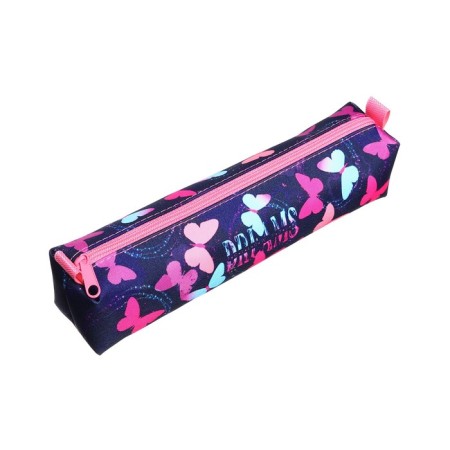 Penal soft, 1 compartment, quadro, 45 x 210 mm, PMO 11-20 "Bright butterflies" 70564