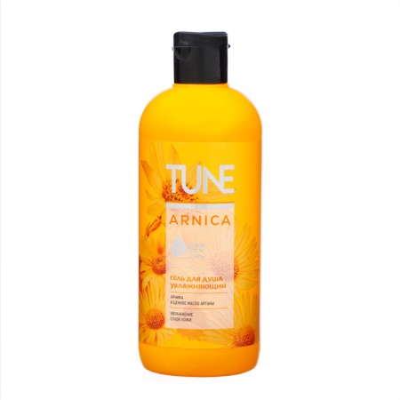 Shower gel Tune moisturizing Arnica, 500 ml