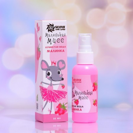 Malinka fragrant water, 50 ml