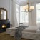 Suspended chandelier Mantra Paola, E14, 5x20W, 532 mm, matte gold color