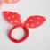 Hair elastic bands, “ears” set, unicorn, 10 pcs.