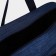 Road bag with lightning, external pocket, long belt, blue color