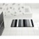 Bathroom mat, gray, 55x50 cm