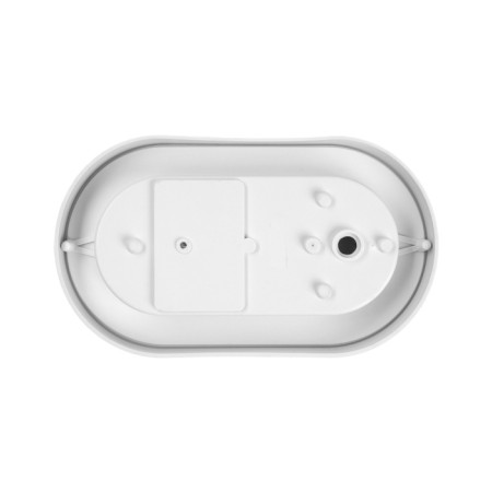 NBP lamp, under the lamp, IP54, 220 V, oval with a grate, plastic, white-2