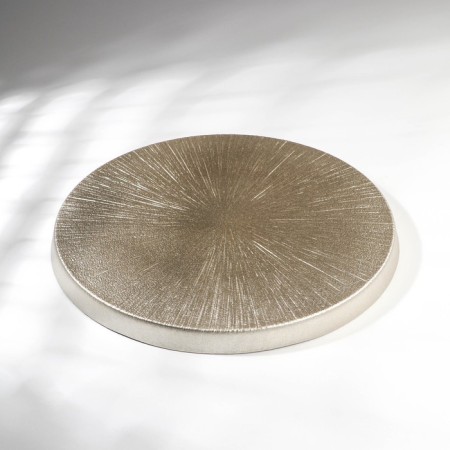 Golden Link dish, glass, d = 32 cm-2