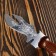 Vilka knife (skewer) for barbecue Uzbek with engraving