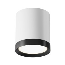 Technical C086CM-GX53-MRD-WB, 1XGX53, 15W ceiling lamp, 8.5x8.5x9.6 cm, white-black color