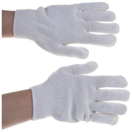 Garden gloves, x/b, with PVC points, Sibrtekh-1