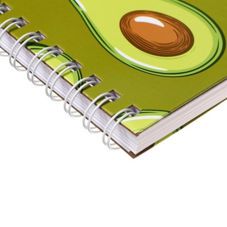A5 sketchbook, 80 sheets on the crest on the long side of the Avocado, solid cover, block 100 g/m²-2