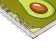 A5 sketchbook, 80 sheets on the crest on the long side of the Avocado, solid cover, block 100 g/m²