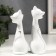 Souvenir "White cats with a chain" (set 2 pcs) 15 cm 14 cm