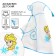 Children's raincoat, size l, 110-120 cm, cold heart