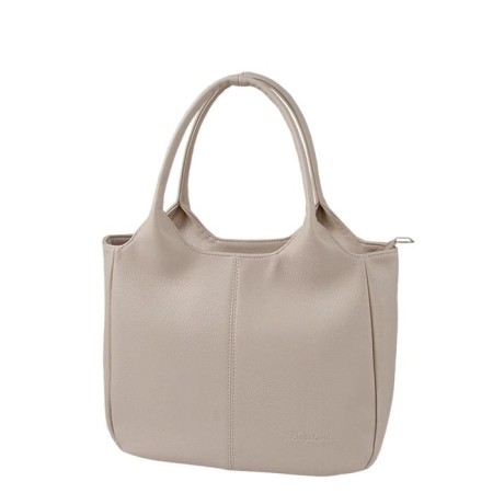 Bag Women's claim, lightning, beige color