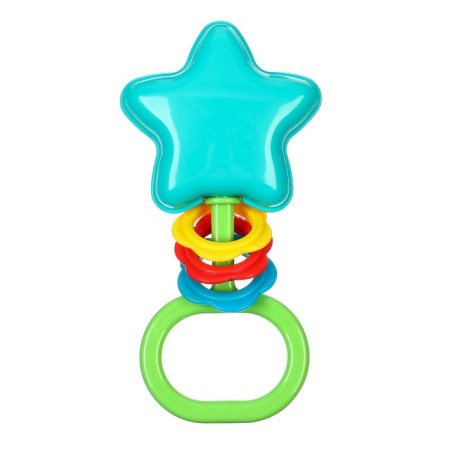 Rattle "Asterisk", color mix, Aelita-1