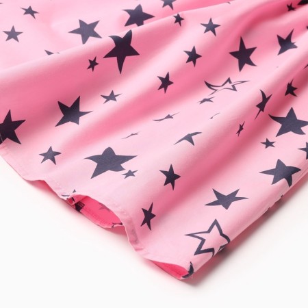 Baby dress KAFTAN "Stars" R.28 (86-92 cm) Pink-1