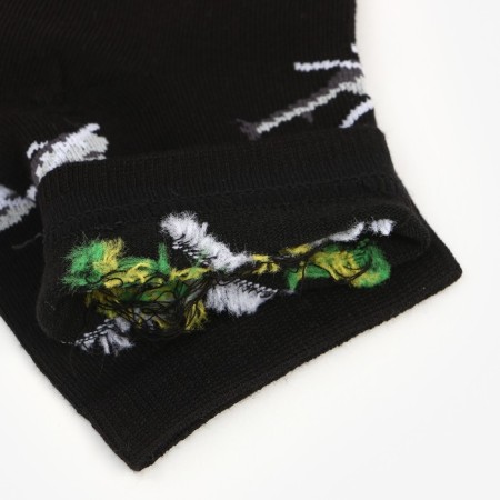 Male socks, black color/helicopters, size 44-45-3