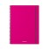A4 notebook, 80 sheets in a cage on the crest Erichkrause Neon, plastic tellabox, offset block, whiteness 100%, mix