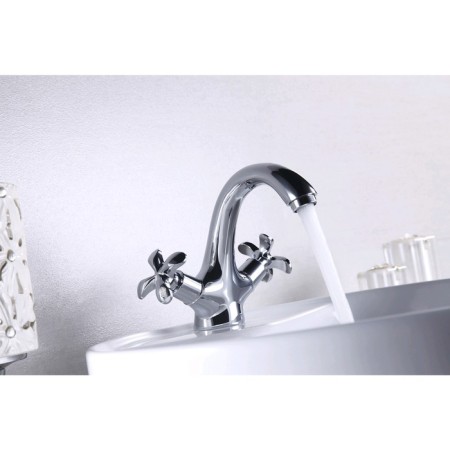 Lemark Flora LM0106C shell mixer, monolithic, chromium color-1