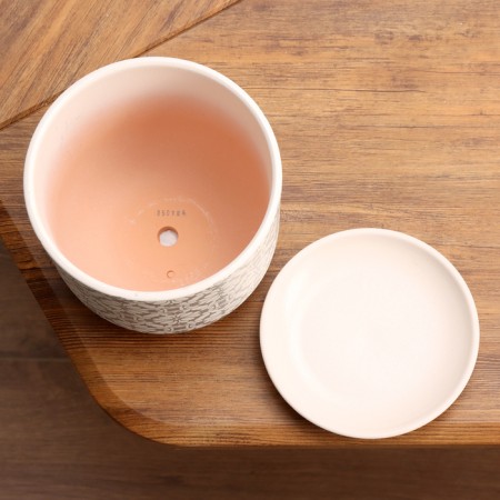 Pot Flower Hypure White Boulers No. 2, 1.6 L, D - 15.2 cm-3