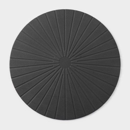 Serving napkin on the table "Ra", d = 36 cm, color gray color