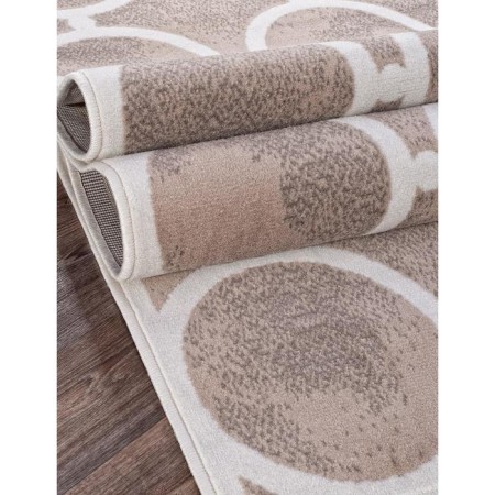 Rectangular carpet Merinos Sierra, size 250x350 cm, color Beige-Cream 2-2