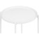 TRAY 1 Metal coffee table, white 46x46x52 cm