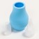 Children's nasal aspirator, with a cap, blue color