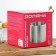 Baking form with size adjustment, 16-28 cm, height 14.5 cm, chrome color