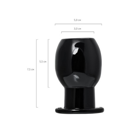 Toyfa Basic L, Full, TPE, 50x75 mm, black color, black-7