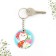 Gift set "March 8" Magnet + keychain, 14.5 x 12 cm