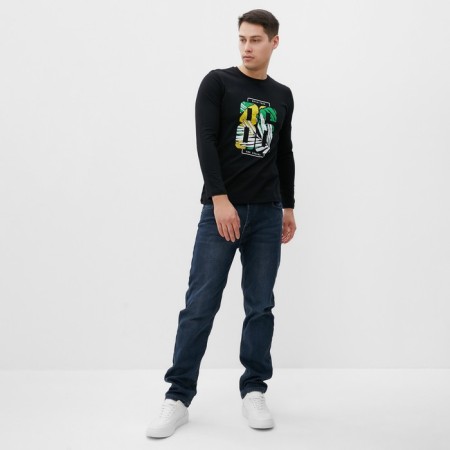 Male jumper, black color, size 54-1
