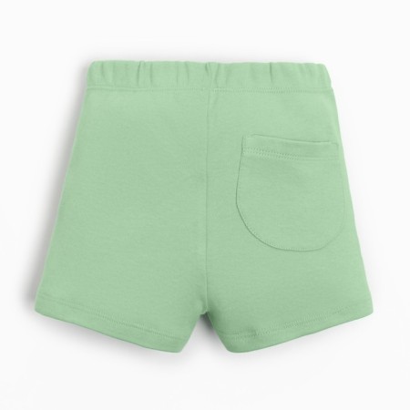 Kidsa (sweatshirt, shorts) minku, green color, height 80-86 cm-6