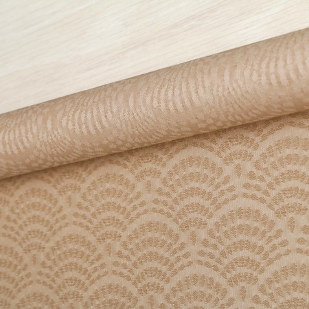 Rolled curtain "Dolce Vita", 45 x 160 cm, beige color-2