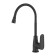 MILARDO MILARDO M07BL2FM05 kitchen mixer, pouring 180 mm, flexible spout and shower nozzle, black mA