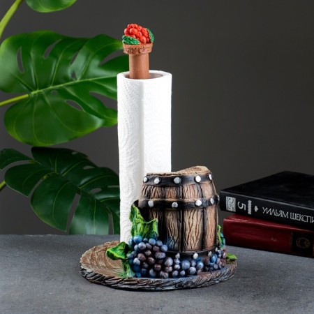 Grape paper towel holder 18.5x18.5x14cm