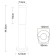 Landscape Lamp Arte Lamp Salire A3158PA-1SS, E27, 20 W, 13x13x45 cm, silver