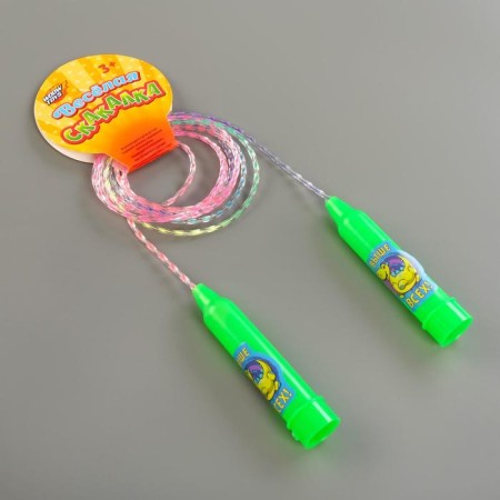 Baby rope "Above all", the color is green