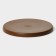 Nastel dish, d = 20.5 cm, brown color