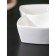 Porcelain Menjnitsa 5 cells Bellatenero, 25 × 25 cm, white color