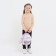 Baby backpack on lightning, lilac color