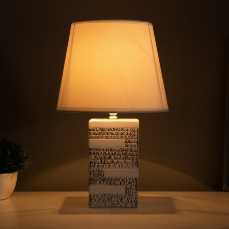 Fortune table lamp E14 40W gray 20x20x33cm-1