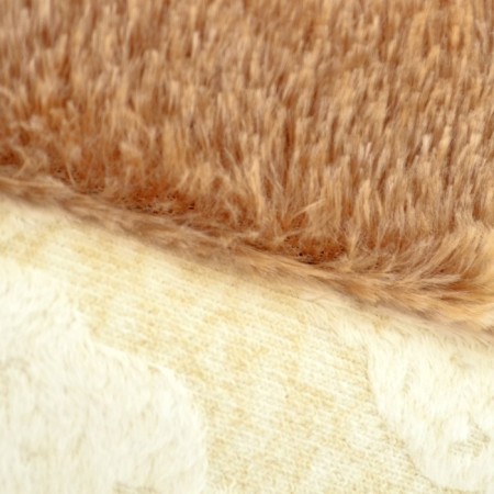 SkyWay Arctic seats, artificial fur, 2 objects, brown-1